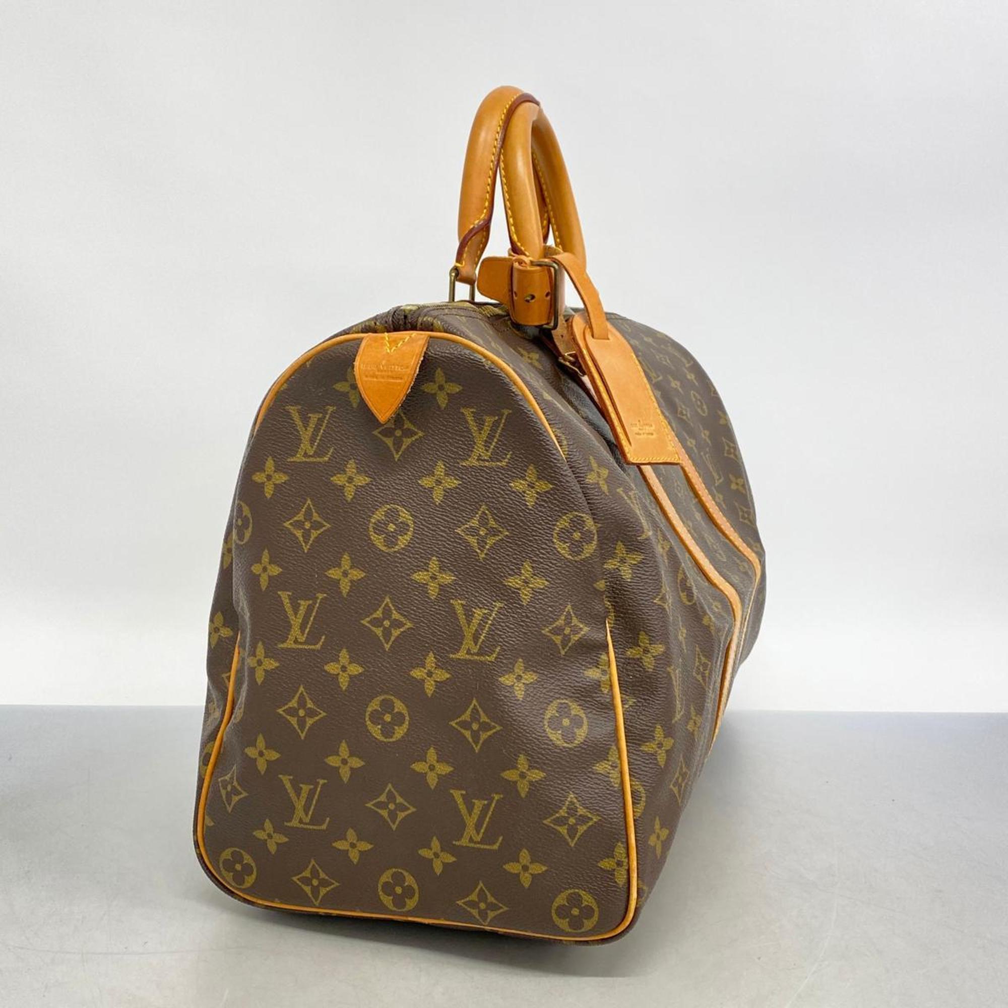 Louis Vuitton Boston Bag Monogram Keepall 45 M41428 Brown Men's Women's