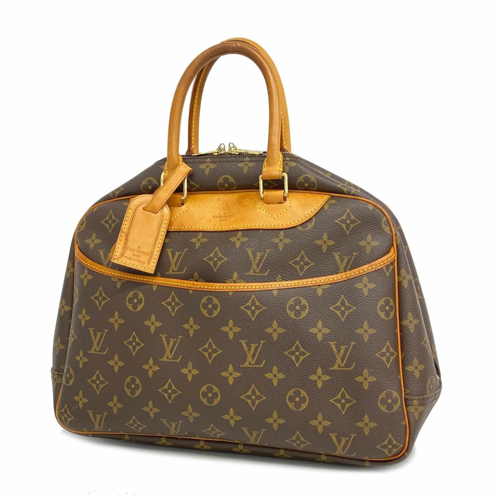 Louis Vuitton Handbag Monogram Deauville M47270 Brown Ladies