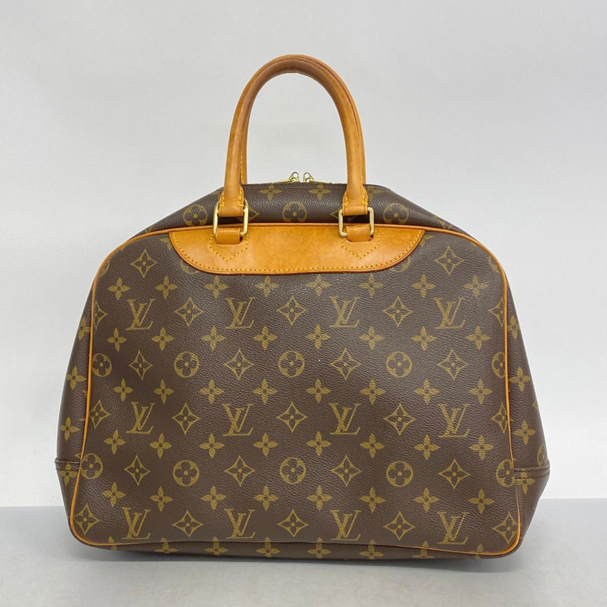 Louis Vuitton Handbag Monogram Deauville M47270 Brown Ladies