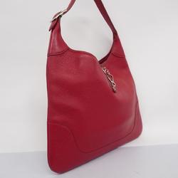 Hermes Shoulder Bag Trim 35 □F Stamped Taurillon Clemence Rouge vif Women's