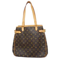 Louis Vuitton Shoulder Bag Monogram Batignolles Vertical M51153 Brown Women's