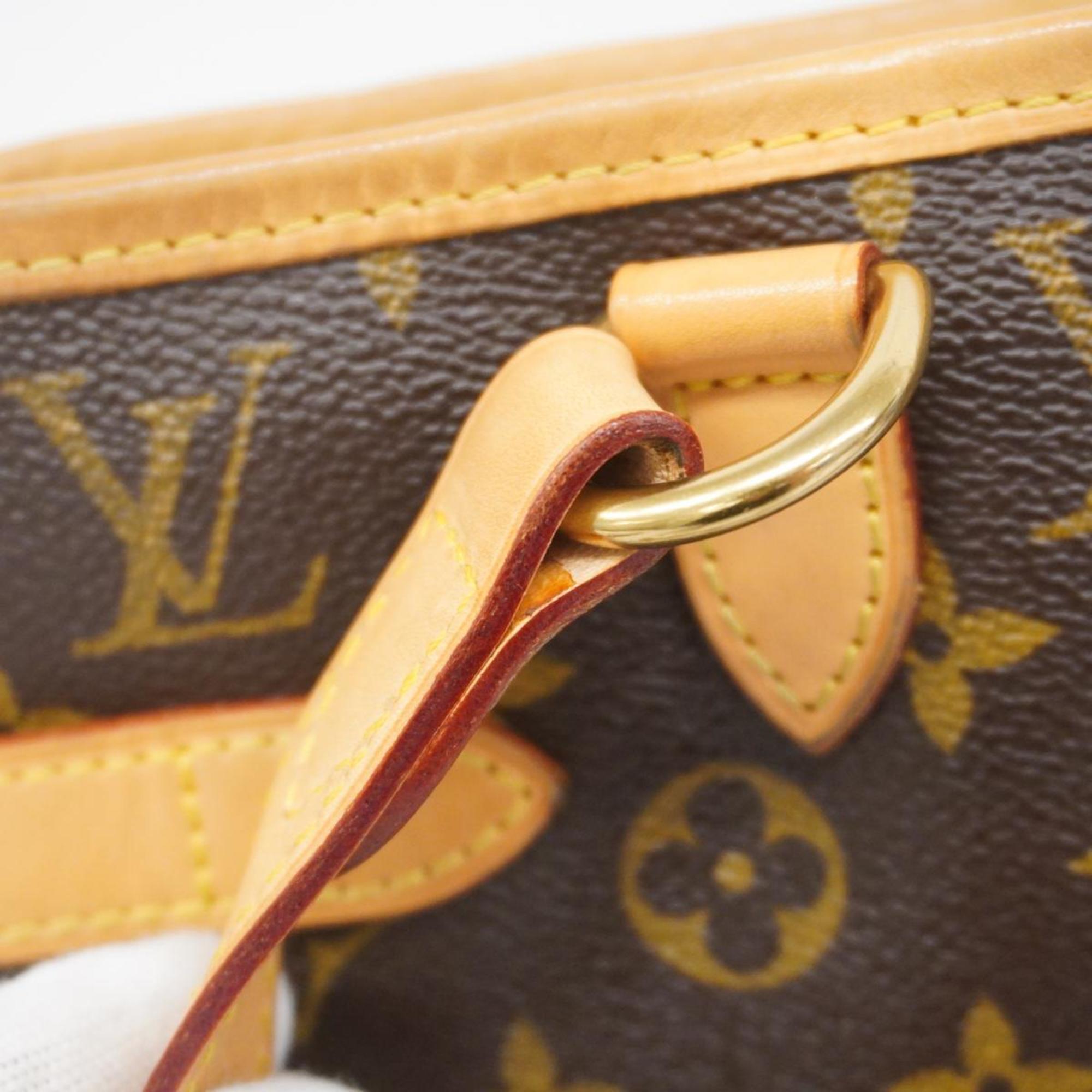 Louis Vuitton Shoulder Bag Monogram Batignolles Vertical M51153 Brown Women's