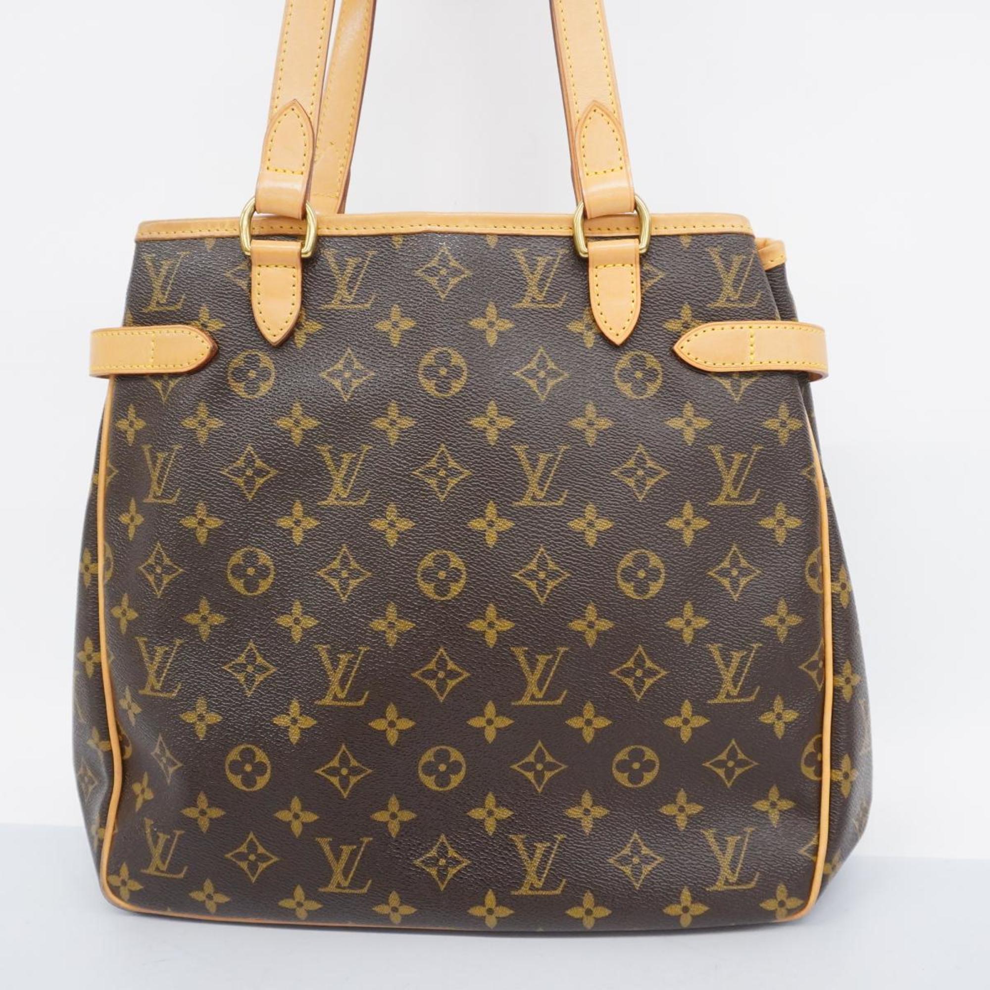 Louis Vuitton Shoulder Bag Monogram Batignolles Vertical M51153 Brown Women's