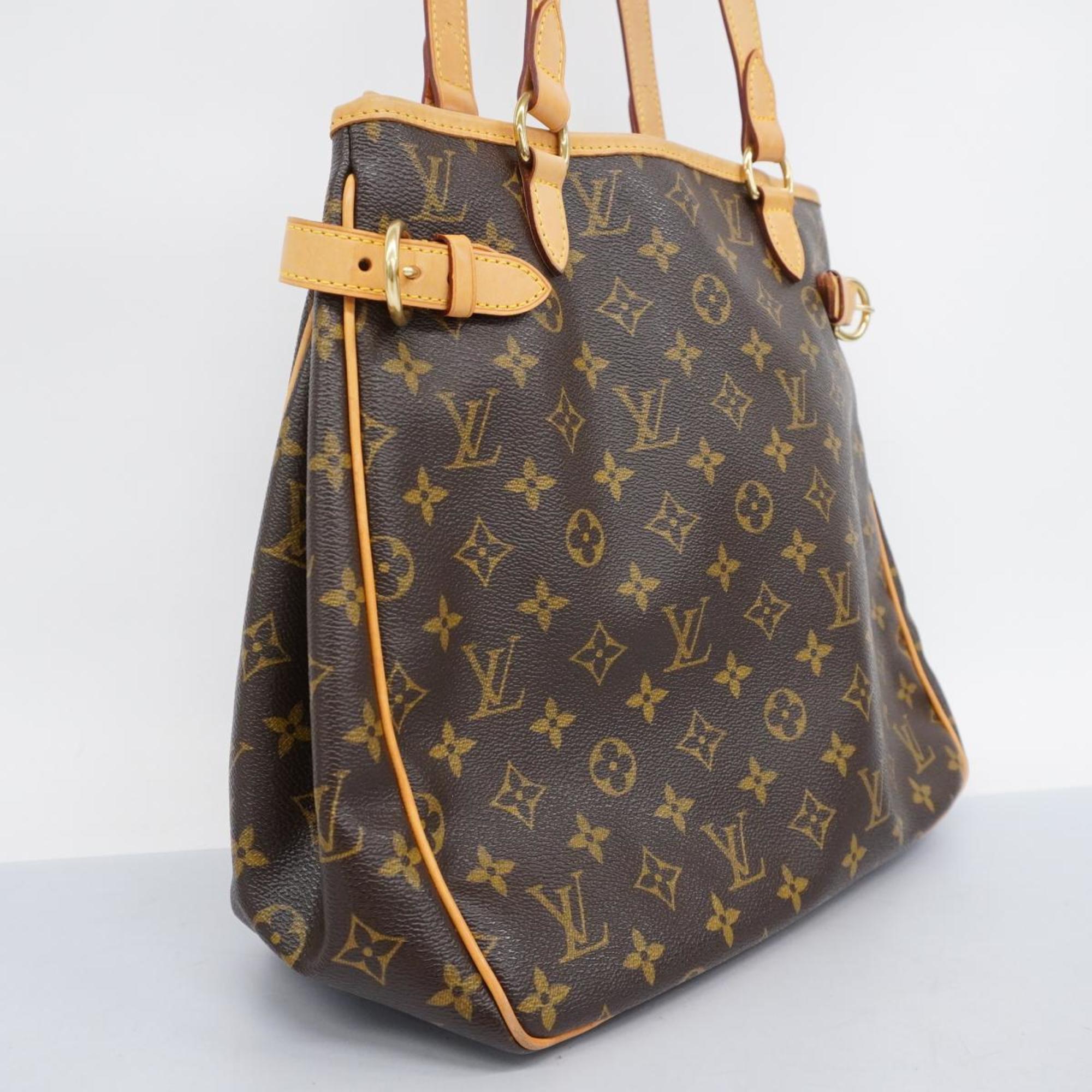 Louis Vuitton Shoulder Bag Monogram Batignolles Vertical M51153 Brown Women's