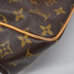 Louis Vuitton Shoulder Bag Monogram Batignolles Vertical M51153 Brown Women's