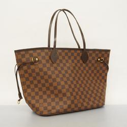 Louis Vuitton Tote Bag Damier Neverfull MM N51105 Ebene Women's