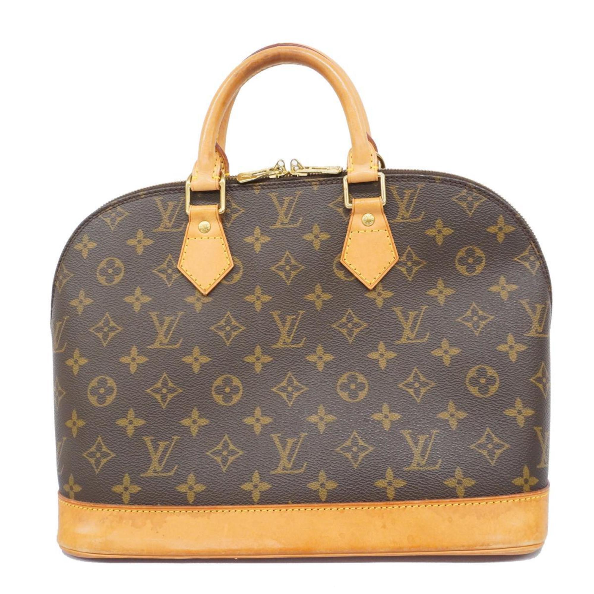 Louis Vuitton handbag Monogram Alma M51130 Brown ladies