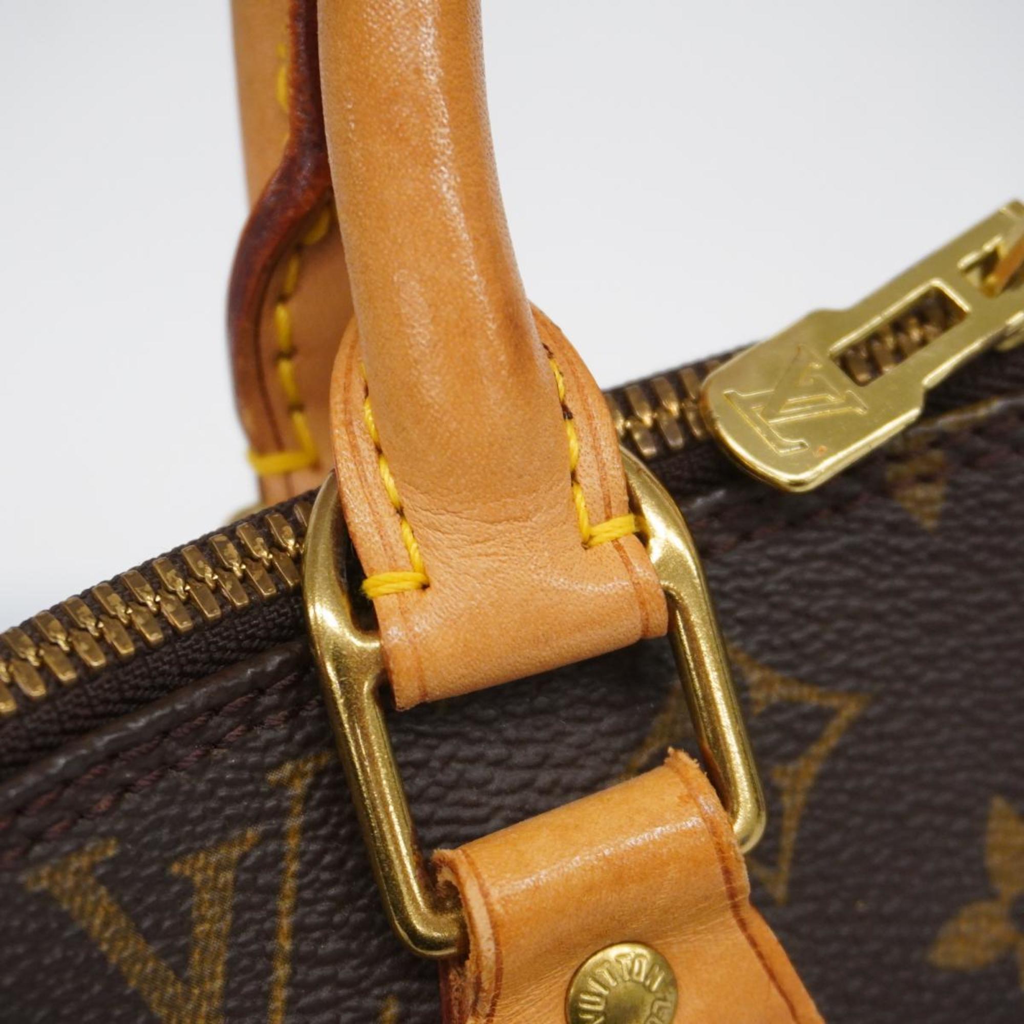 Louis Vuitton handbag Monogram Alma M51130 Brown ladies