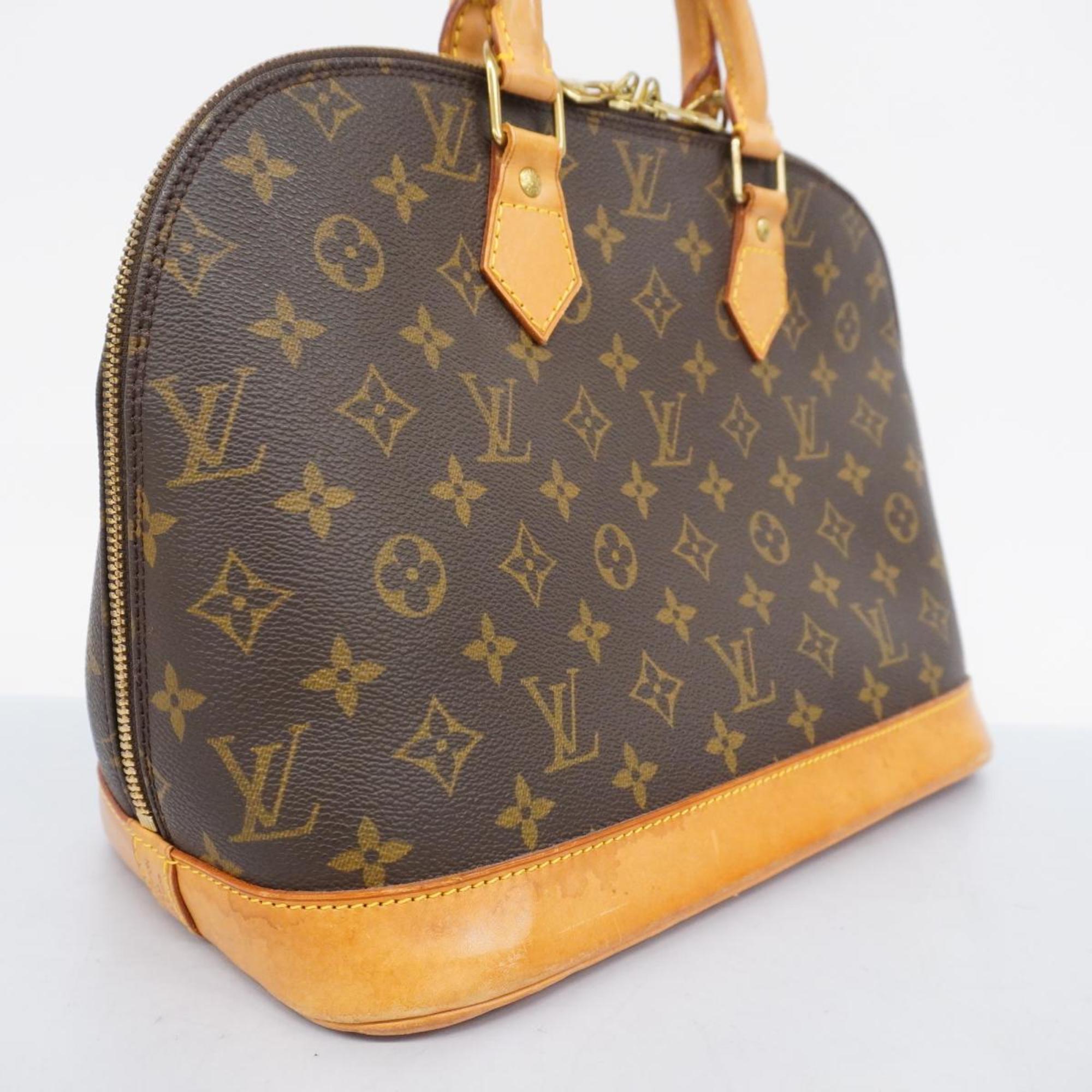 Louis Vuitton handbag Monogram Alma M51130 Brown ladies