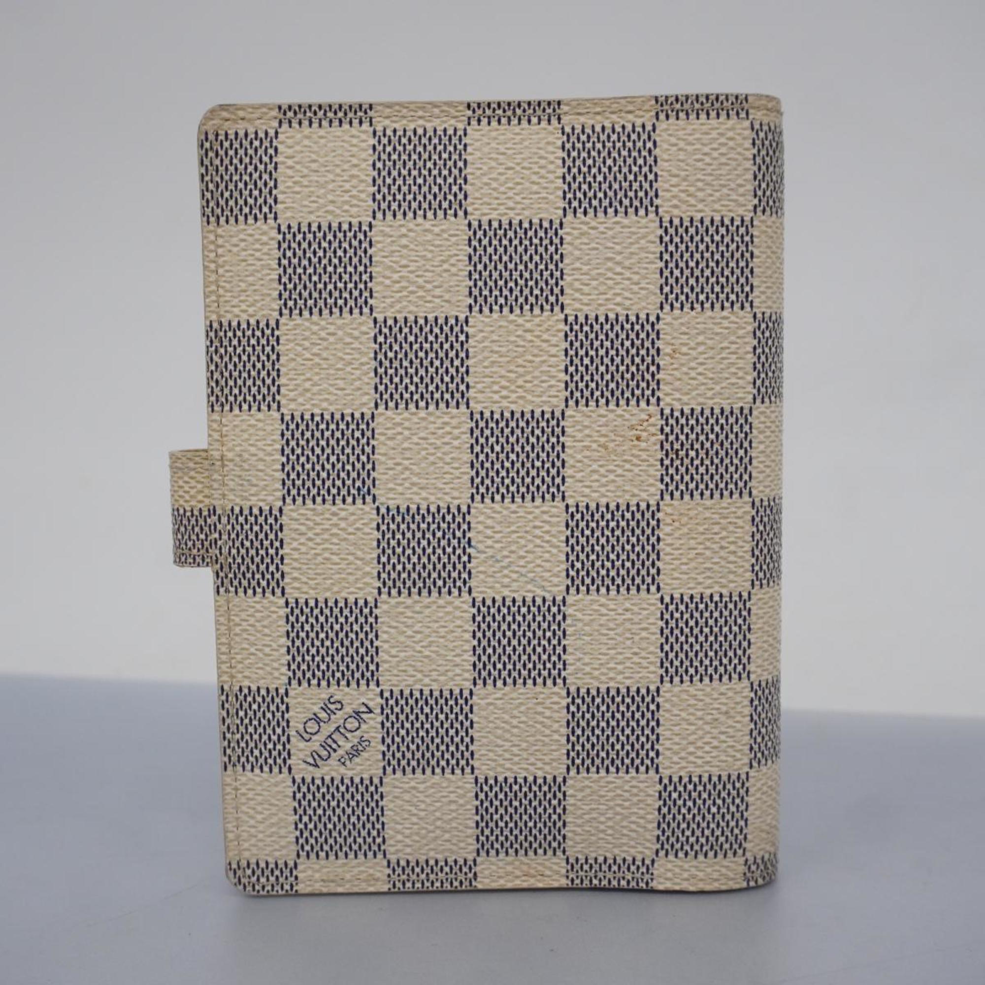 Louis Vuitton Diary Cover Damier Azur Agenda PM R20706 White Ladies