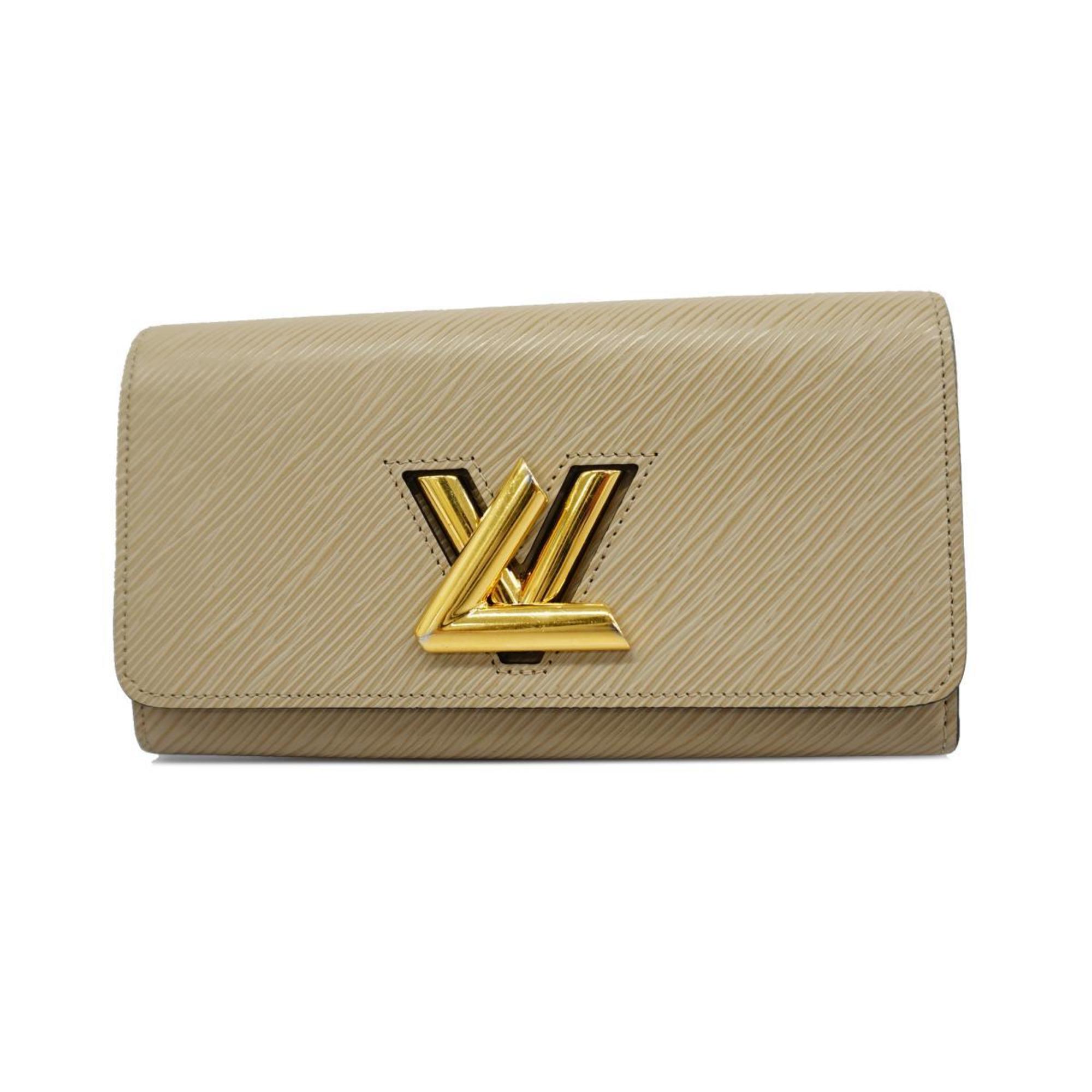 Louis Vuitton Long Wallet Epi Portefeuille Twist M67510 Galle Ladies