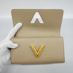 Louis Vuitton Long Wallet Epi Portefeuille Twist M67510 Galle Ladies