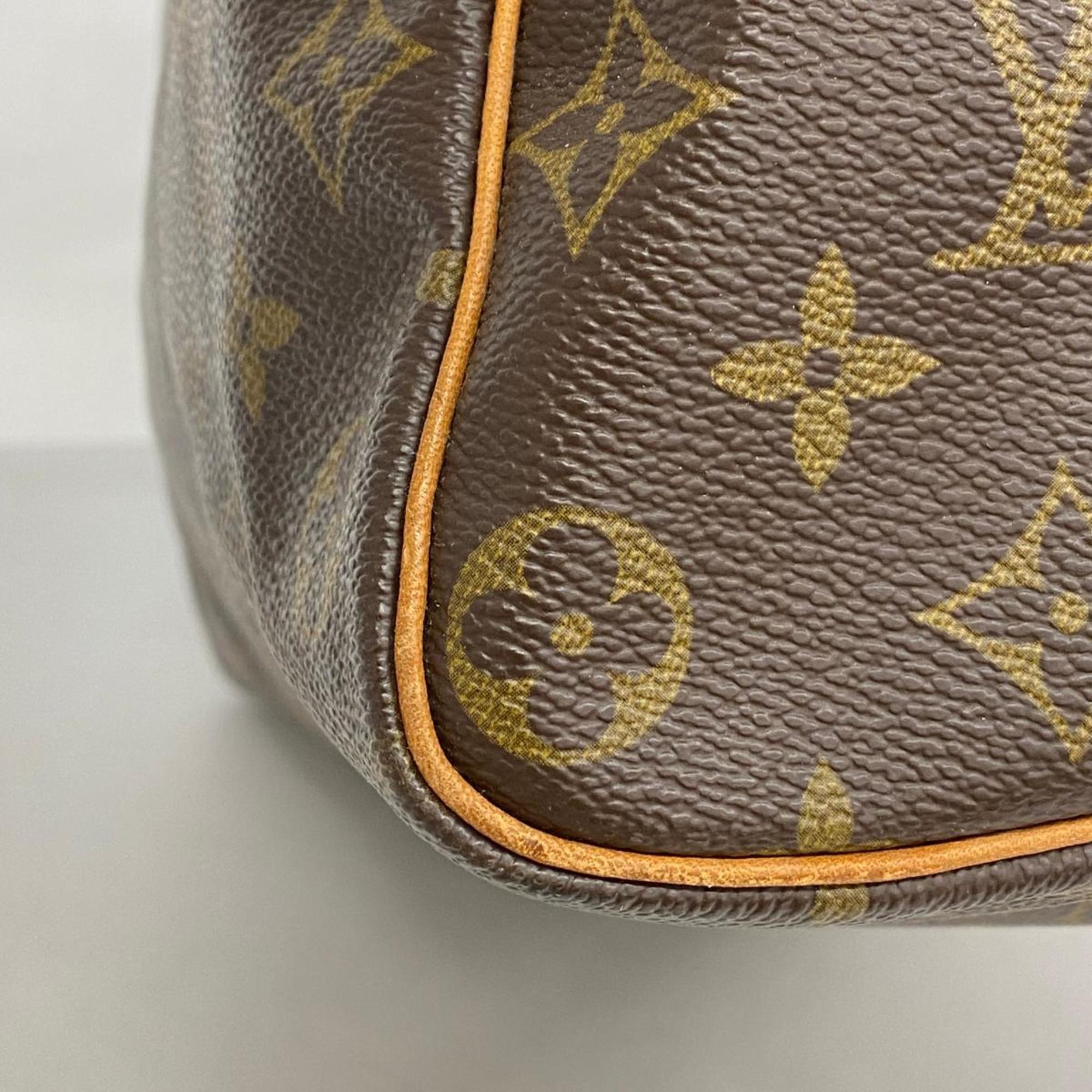 Louis Vuitton Handbag Monogram Speedy 35 M41107 Brown Ladies