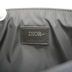 Christian Dior Shoulder Bag Nylon Black Men Women