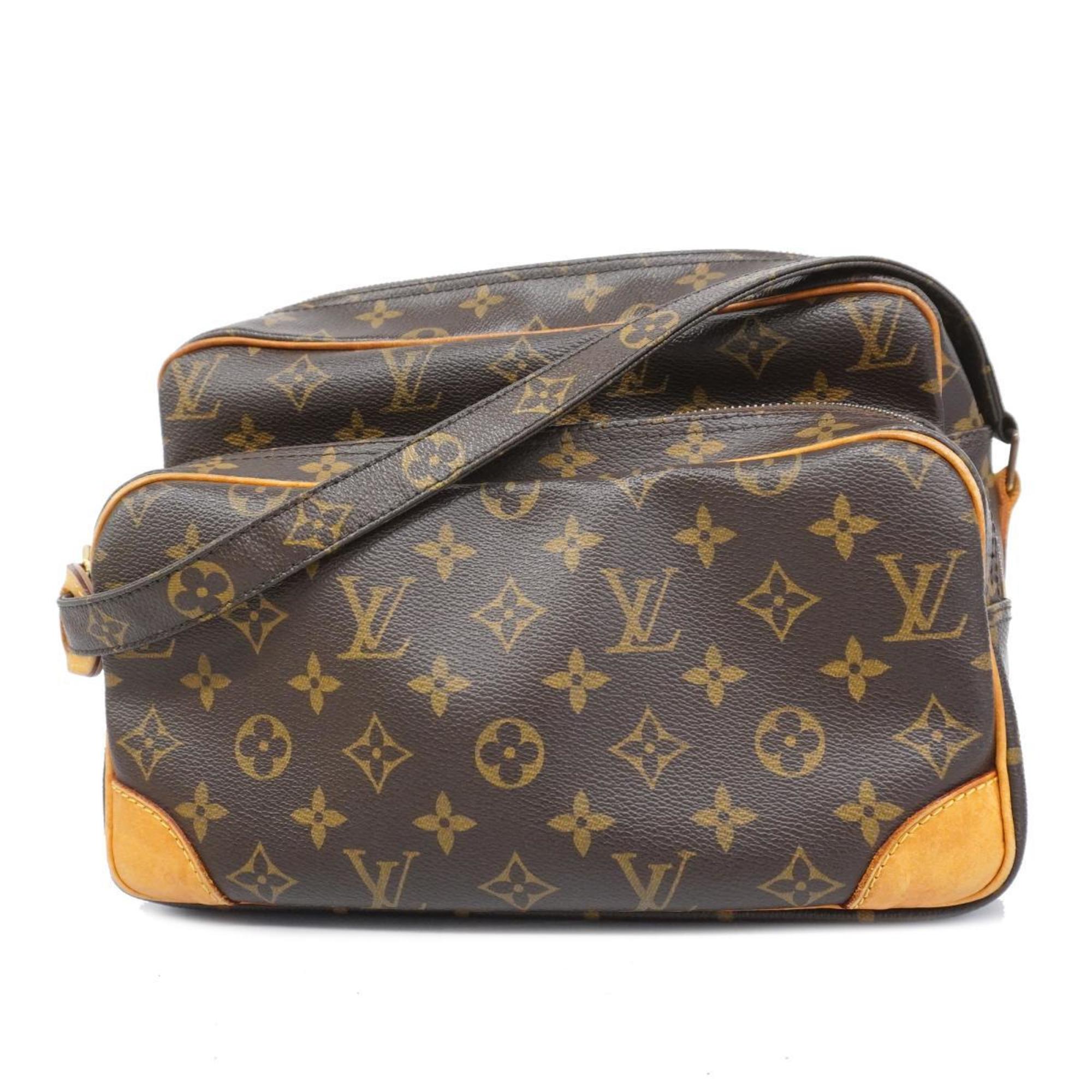 Louis Vuitton Shoulder Bag Monogram Nile M45244 Brown Ladies