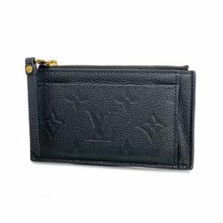 Louis Vuitton Wallet/Coin Case Monogram Empreinte Porte Carte Zip M68339 Noir Ladies