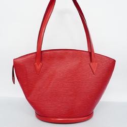 Louis Vuitton Shoulder Bag Epi Saint Jacques M52267 Castilian Red Women's