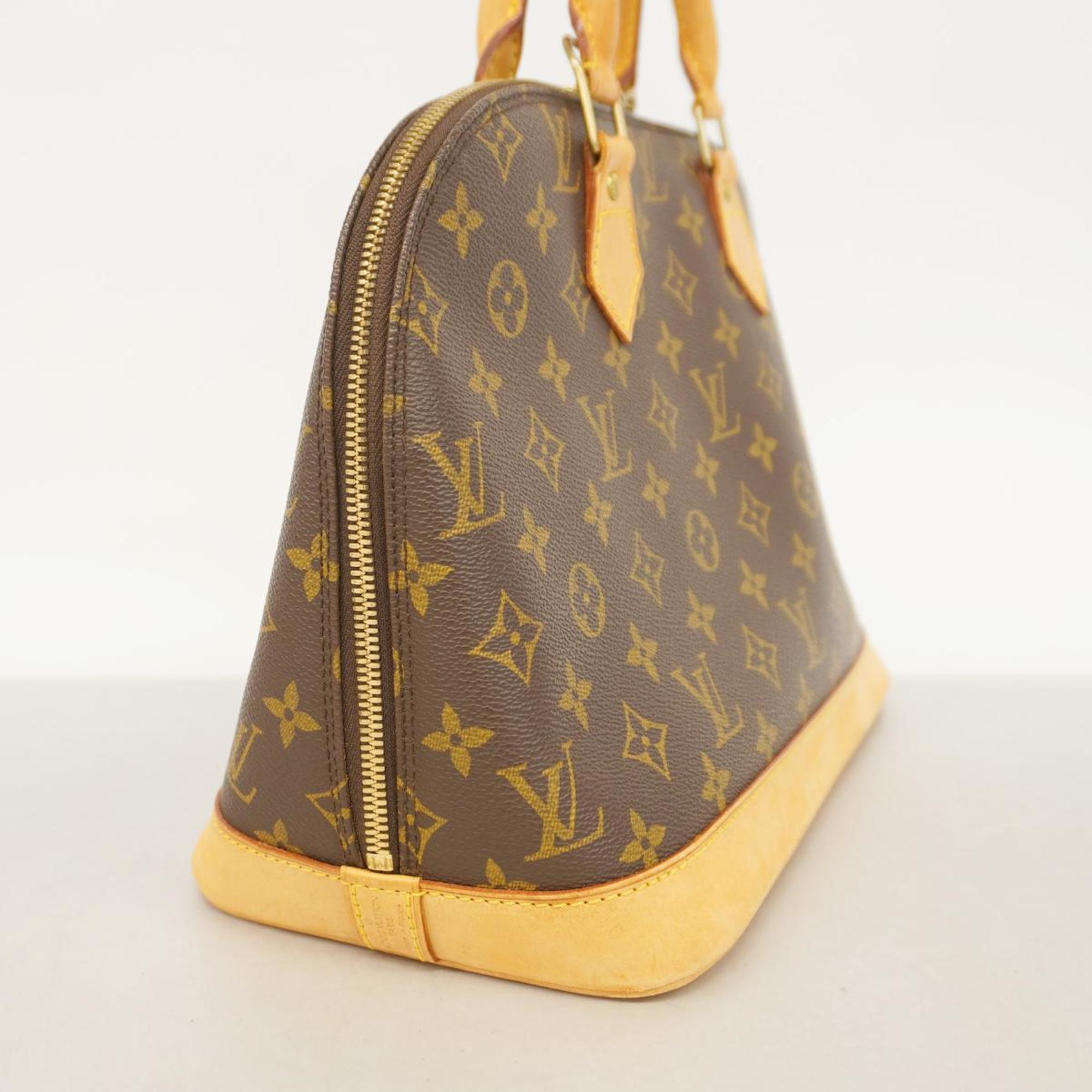 Louis Vuitton handbag Monogram Alma M51130 brown ladies