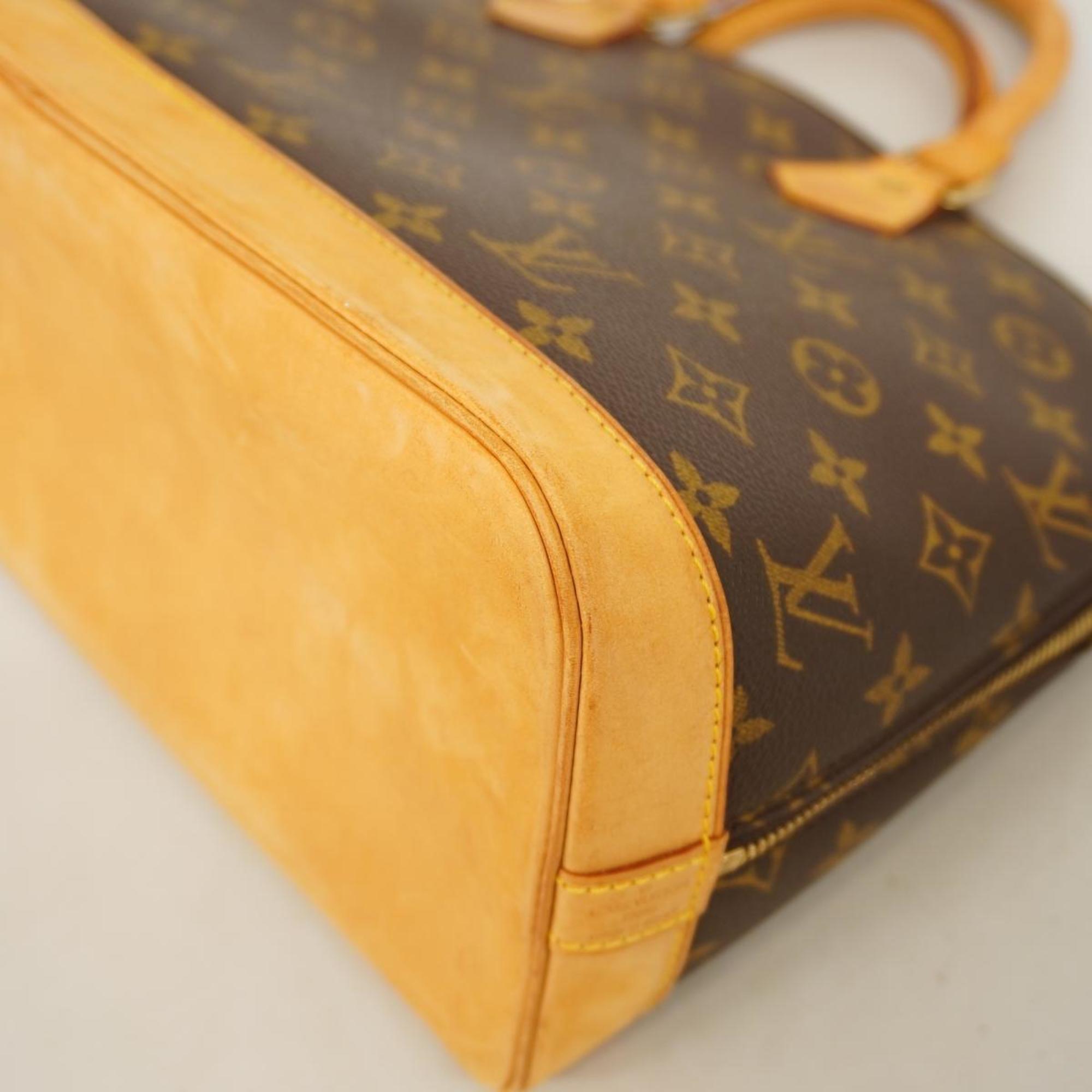 Louis Vuitton handbag Monogram Alma M51130 brown ladies