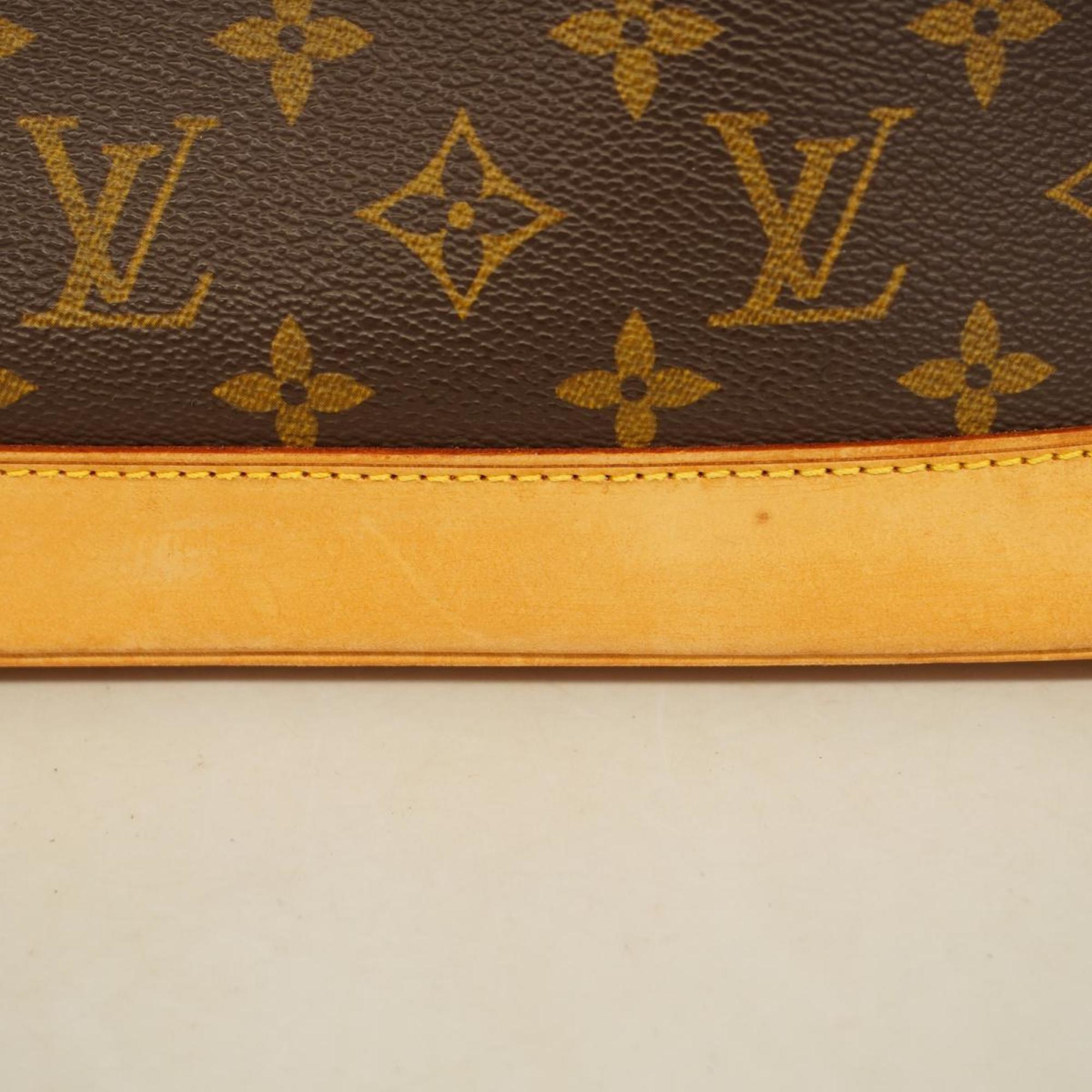 Louis Vuitton handbag Monogram Alma M51130 brown ladies