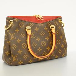 Louis Vuitton Handbag Monogram Pallas BB M41241 Brown Cerise Ladies