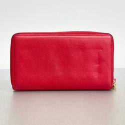 Gucci Soho Long Wallet 308280 Leather Pink Women's