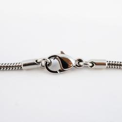 Hermes Necklace Serie Metal Silver Women's