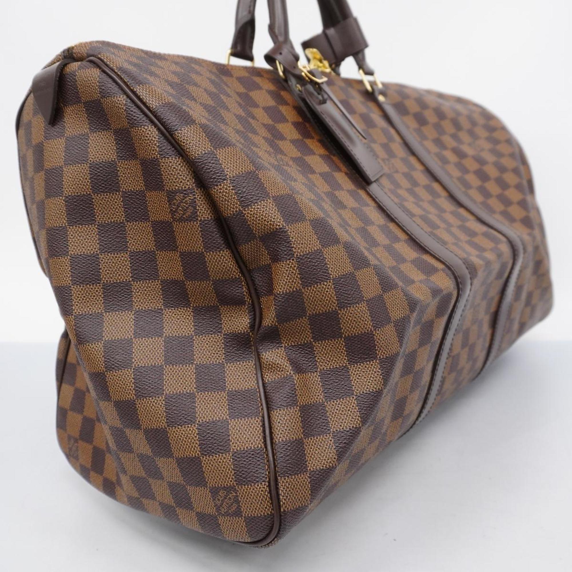 Louis Vuitton Boston Bag Damier Keepall 50 N41427 Ebene Men's Women's