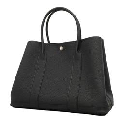 Hermes Tote Bag Garden PM B Stamp Negonda Black Women's