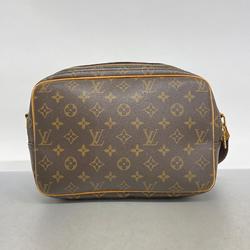 Louis Vuitton Shoulder Bag Monogram Reporter PM M45254 Brown Ladies