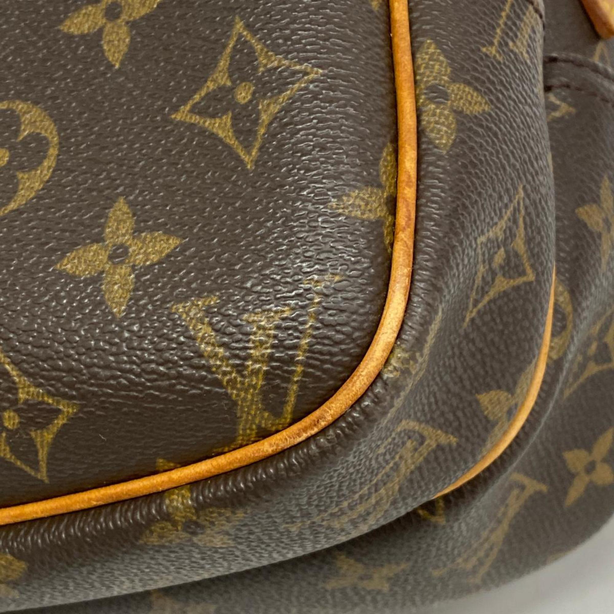 Louis Vuitton Shoulder Bag Monogram Reporter PM M45254 Brown Ladies