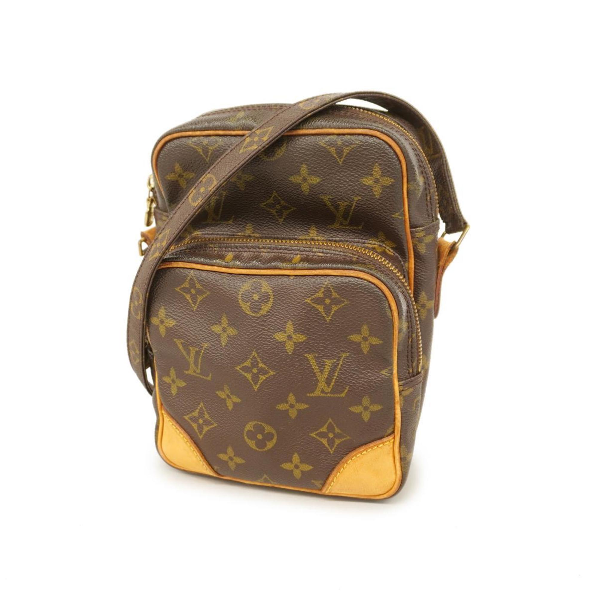 Louis Vuitton Shoulder Bag Monogram Amazon M45236 Brown Women's