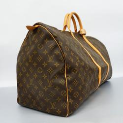 Louis Vuitton Boston Bag Monogram Keepall 60 M41422 Brown Men's Women's