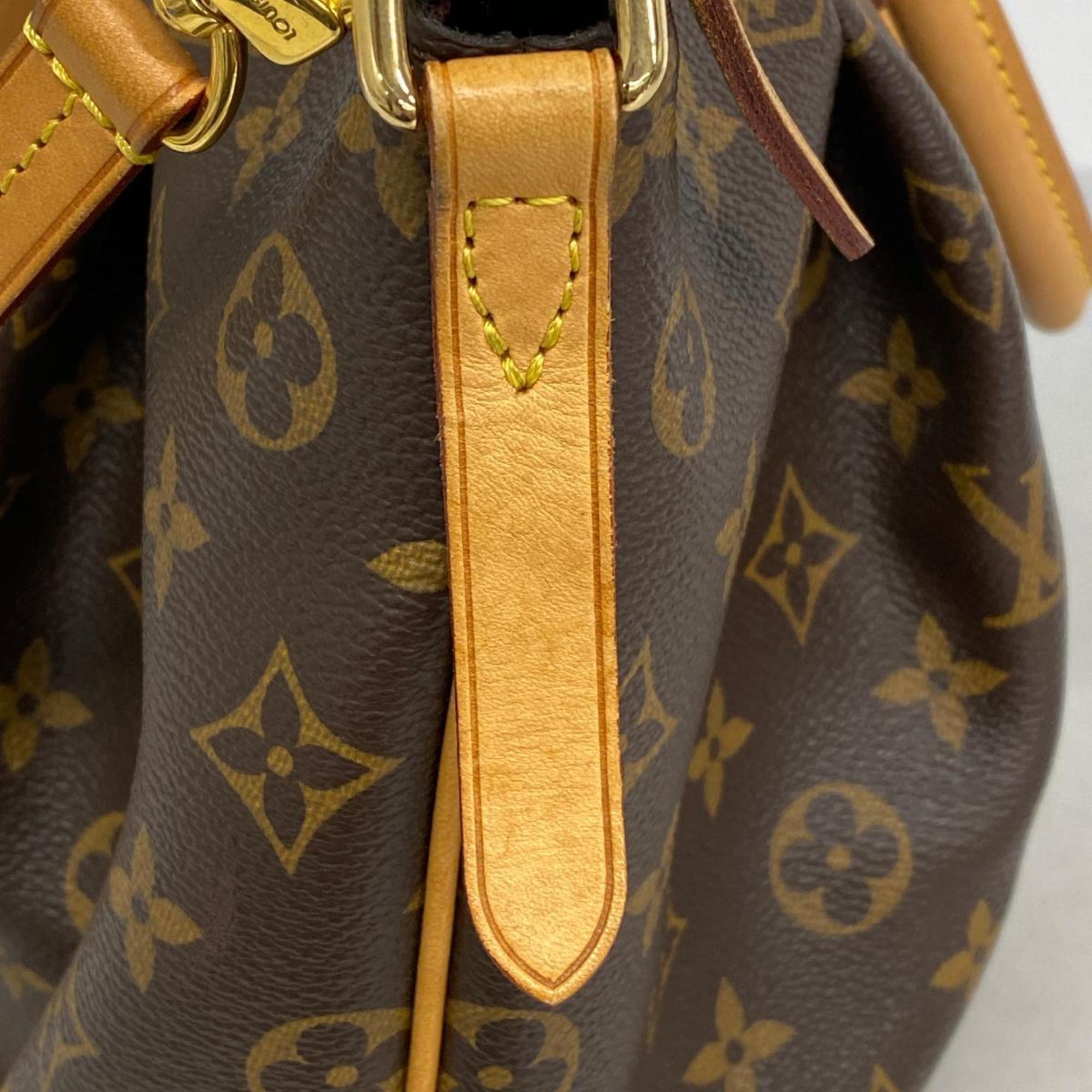 Louis Vuitton Handbag Monogram Duren MM M48814 Brown Ladies