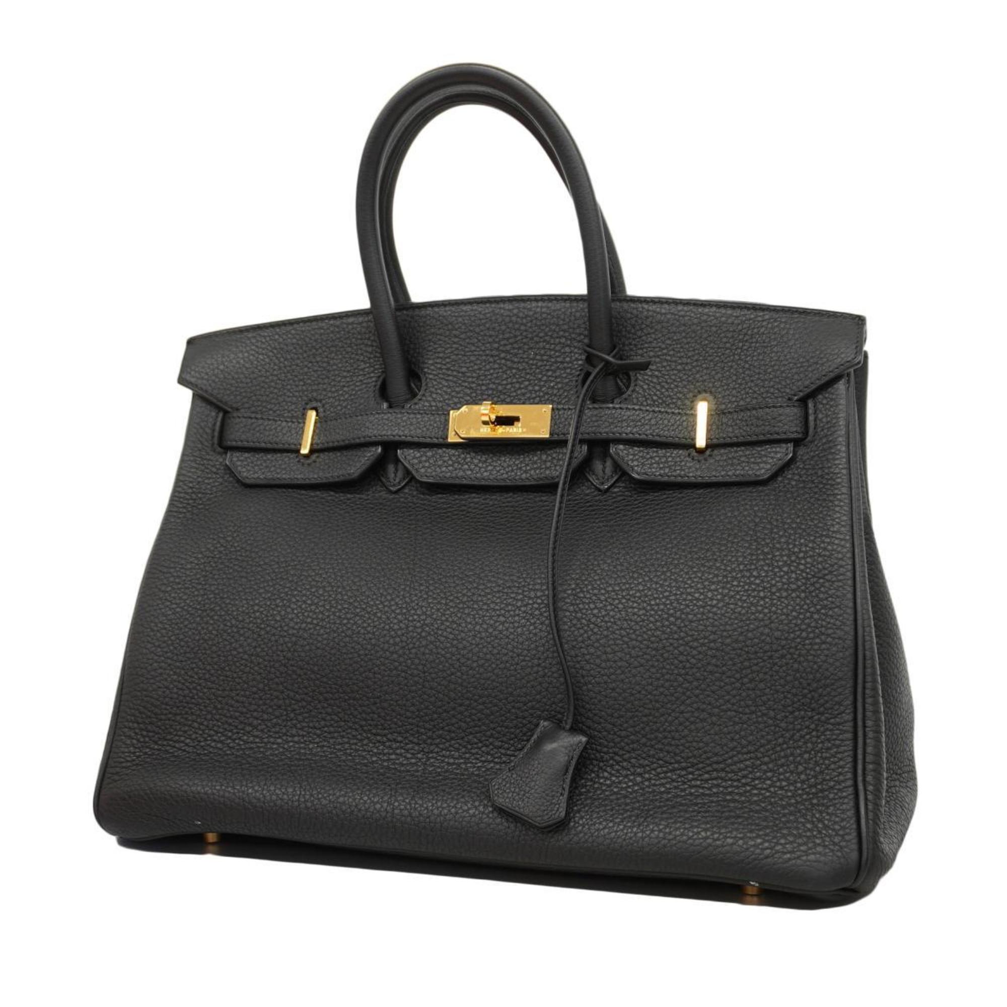 Hermes handbag Birkin 35 G stamp Togo black ladies