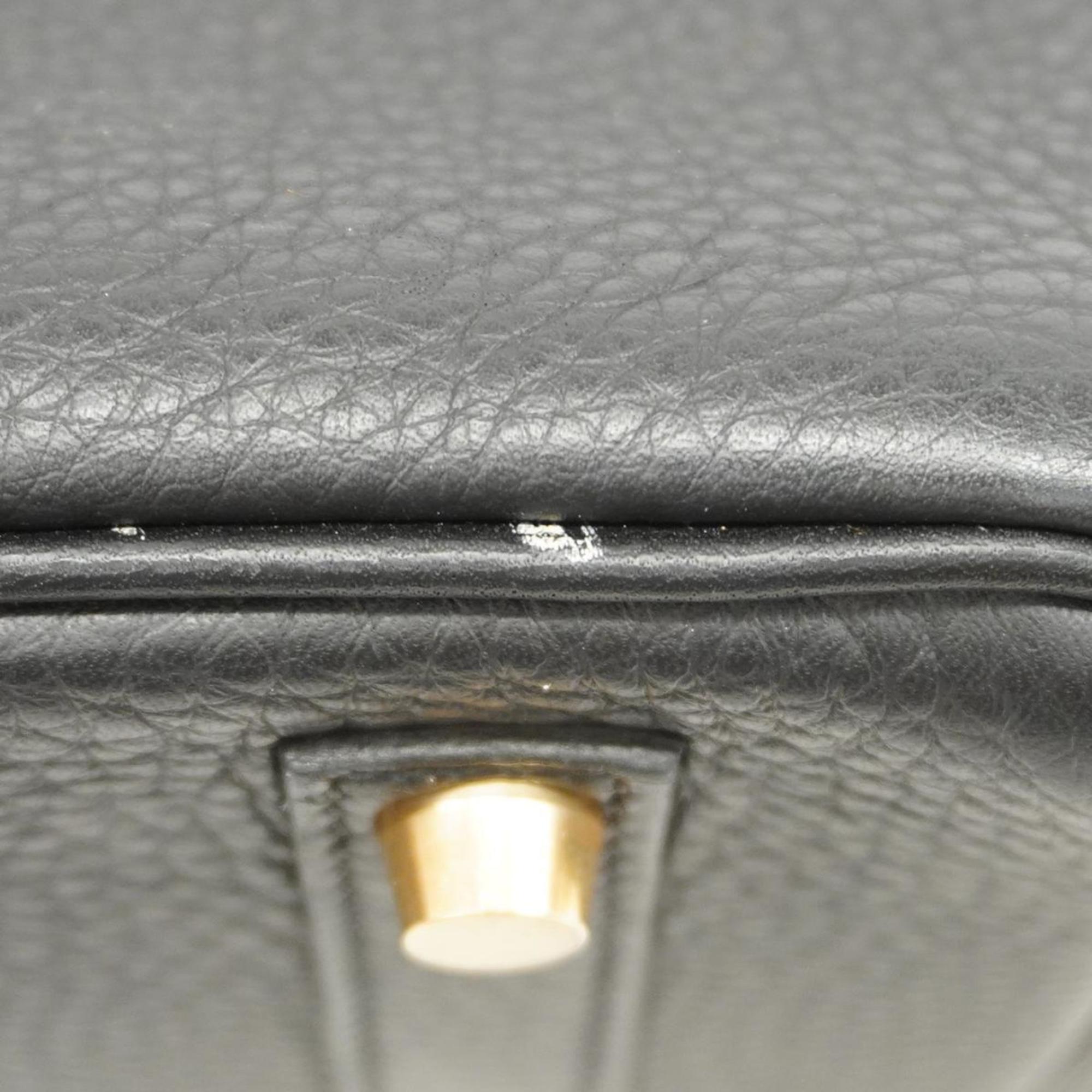 Hermes handbag Birkin 35 G stamp Togo black ladies