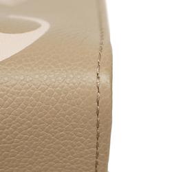 Louis Vuitton Tote Bag Monogram Empreinte Bicolor On the Go MM M45494 Tourterelle Creme Ladies