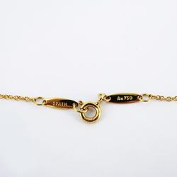 Tiffany Necklace Heart K18YG Yellow Gold Women's