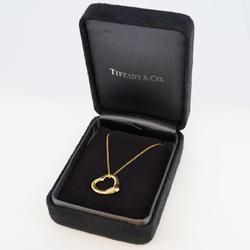 Tiffany Necklace Heart K18YG Yellow Gold Women's