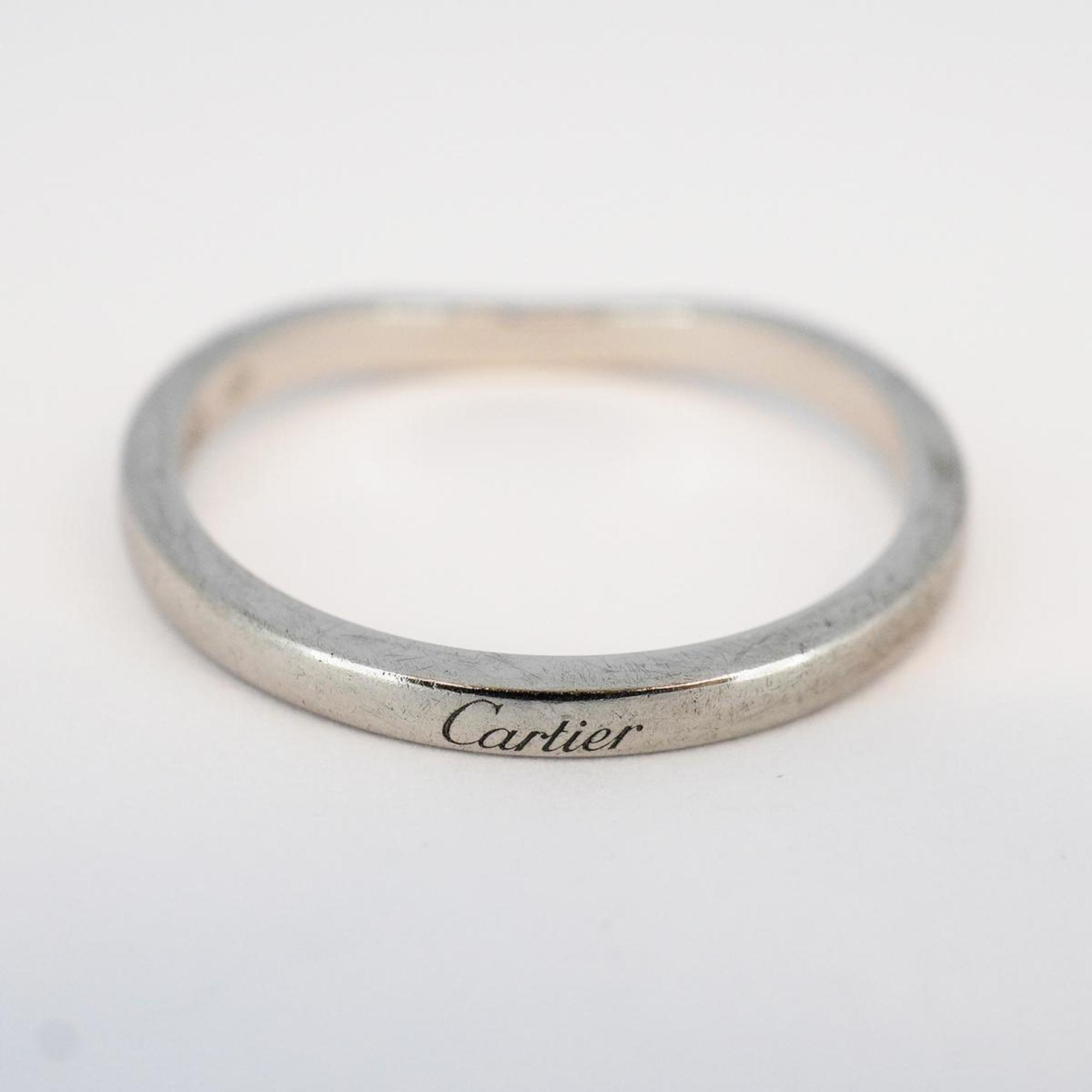 Cartier Ballerina Ring Pt950 Platinum Men's