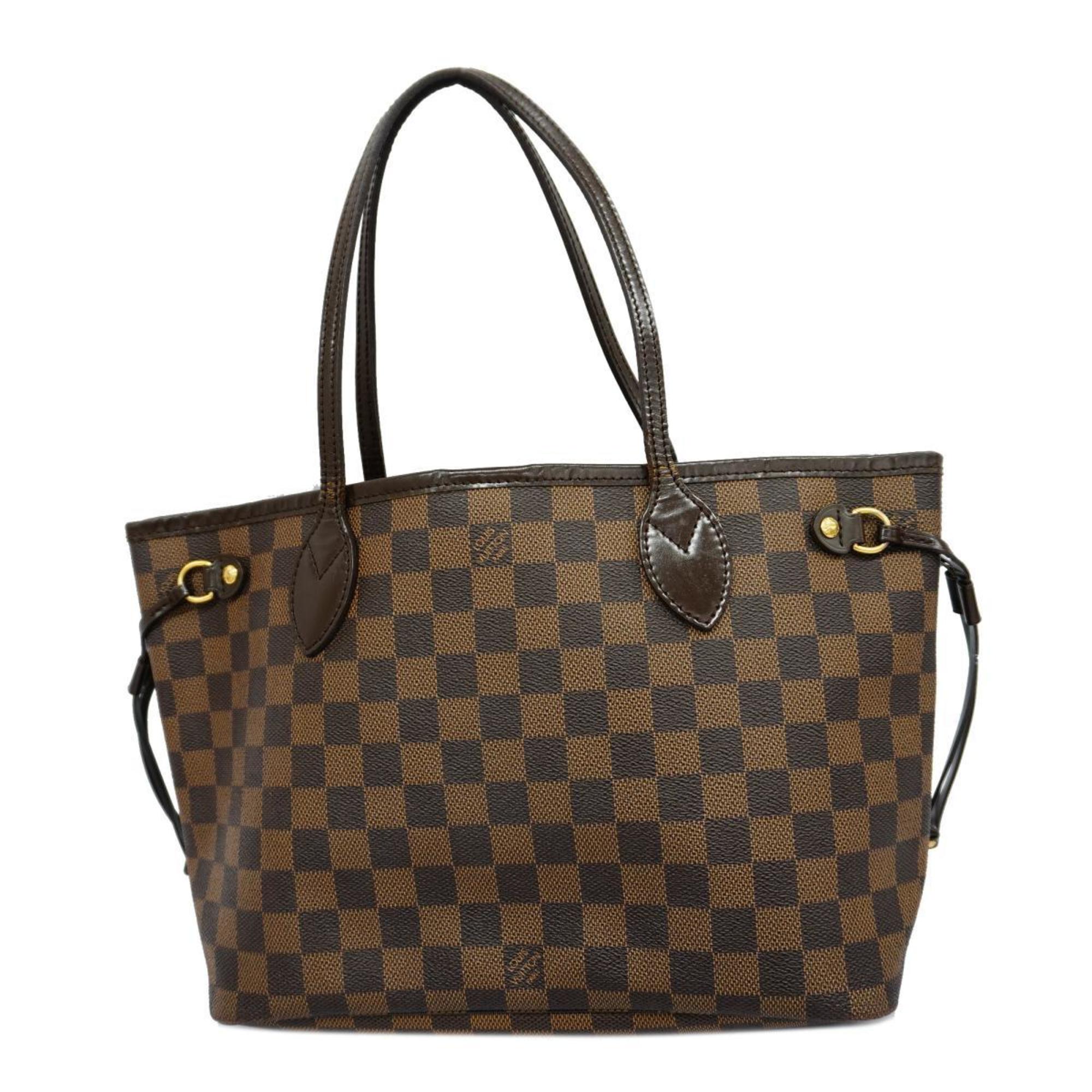 Louis Vuitton Tote Bag Damier Neverfull PM N51109 Ebene Women's