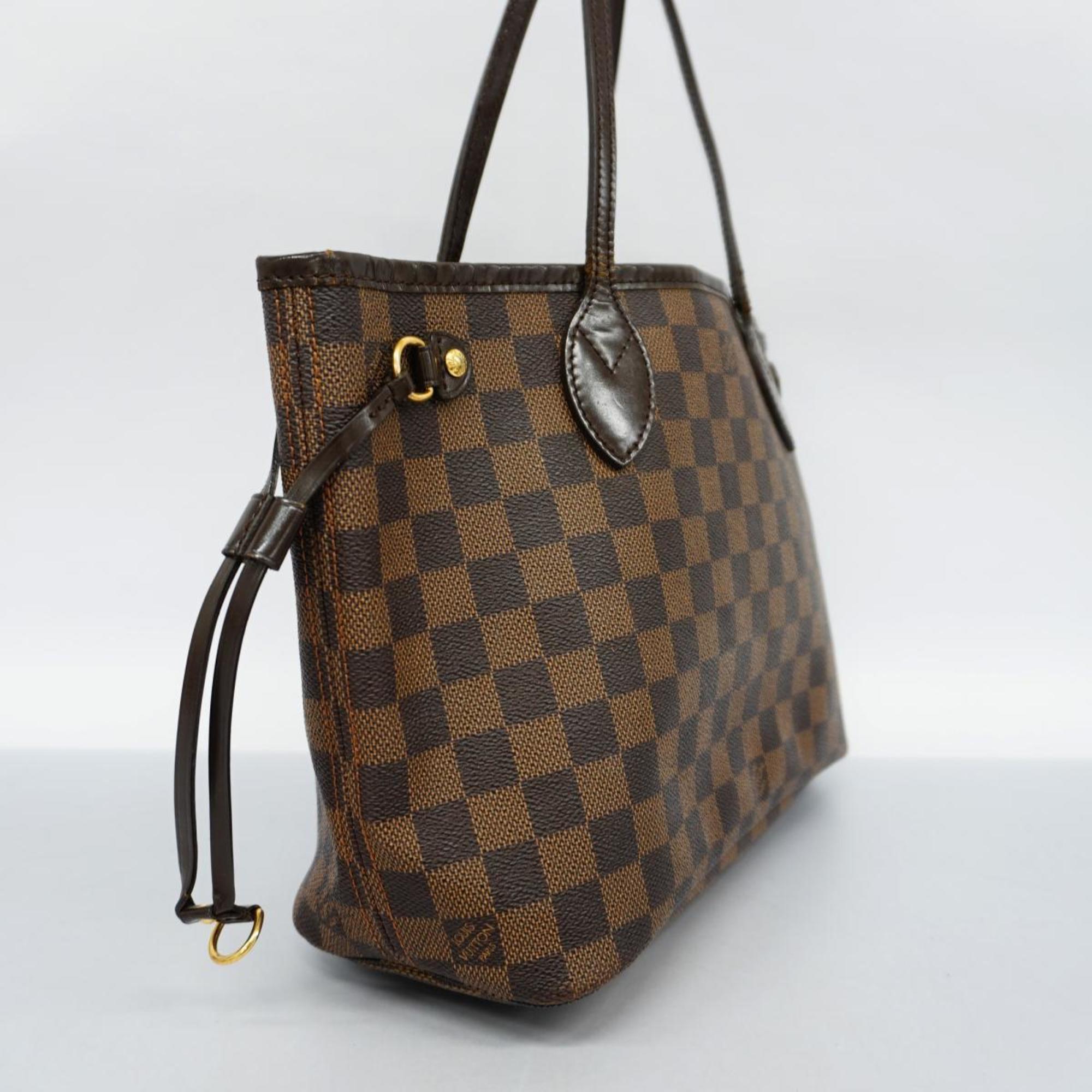 Louis Vuitton Tote Bag Damier Neverfull PM N51109 Ebene Women's