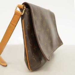 Louis Vuitton Shoulder Bag Monogram Musette Tango Long Strap M51388 Brown Women's