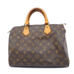 Louis Vuitton handbag Monogram Speedy 30 Brown Ladies