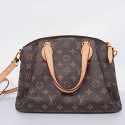 Louis Vuitton Handbag Monogram Rivoli PM M44543 Brown Ladies