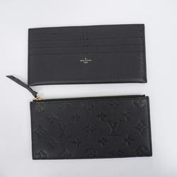 Louis Vuitton Shoulder Wallet Monogram Empreinte Pochette Felicie M64064 Noir Ladies