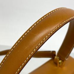 Salvatore Ferragamo handbag Gancini leather light brown ladies