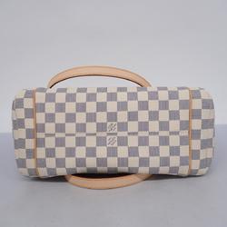 Louis Vuitton Tote Bag Damier Azur Totally MM N51262 White Women's