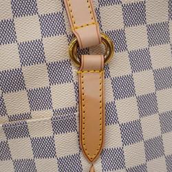 Louis Vuitton Tote Bag Damier Azur Totally MM N51262 White Women's