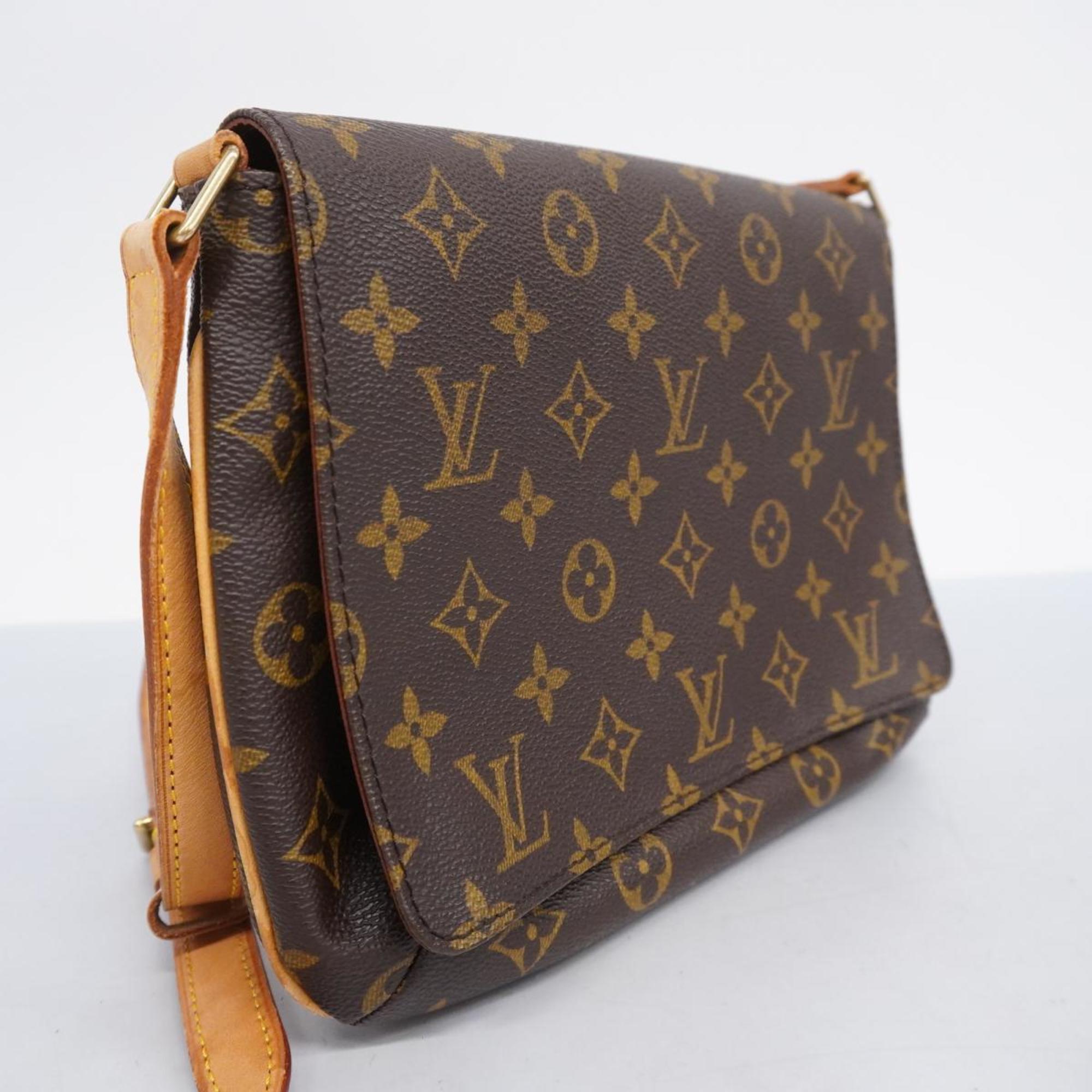 Louis Vuitton Shoulder Bag Monogram Musette Tango Short Strap M51257 Brown Women's